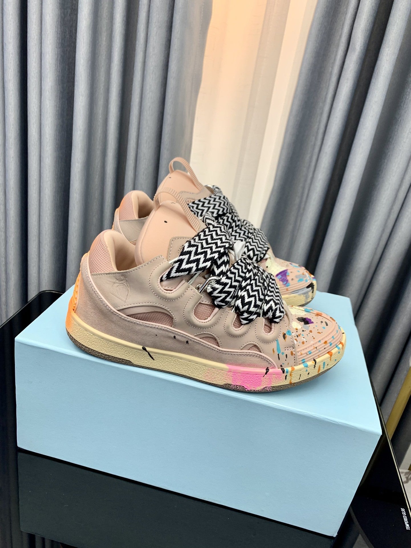 LANVIN & GALLERY DEPT. II CURB SNEAKERS