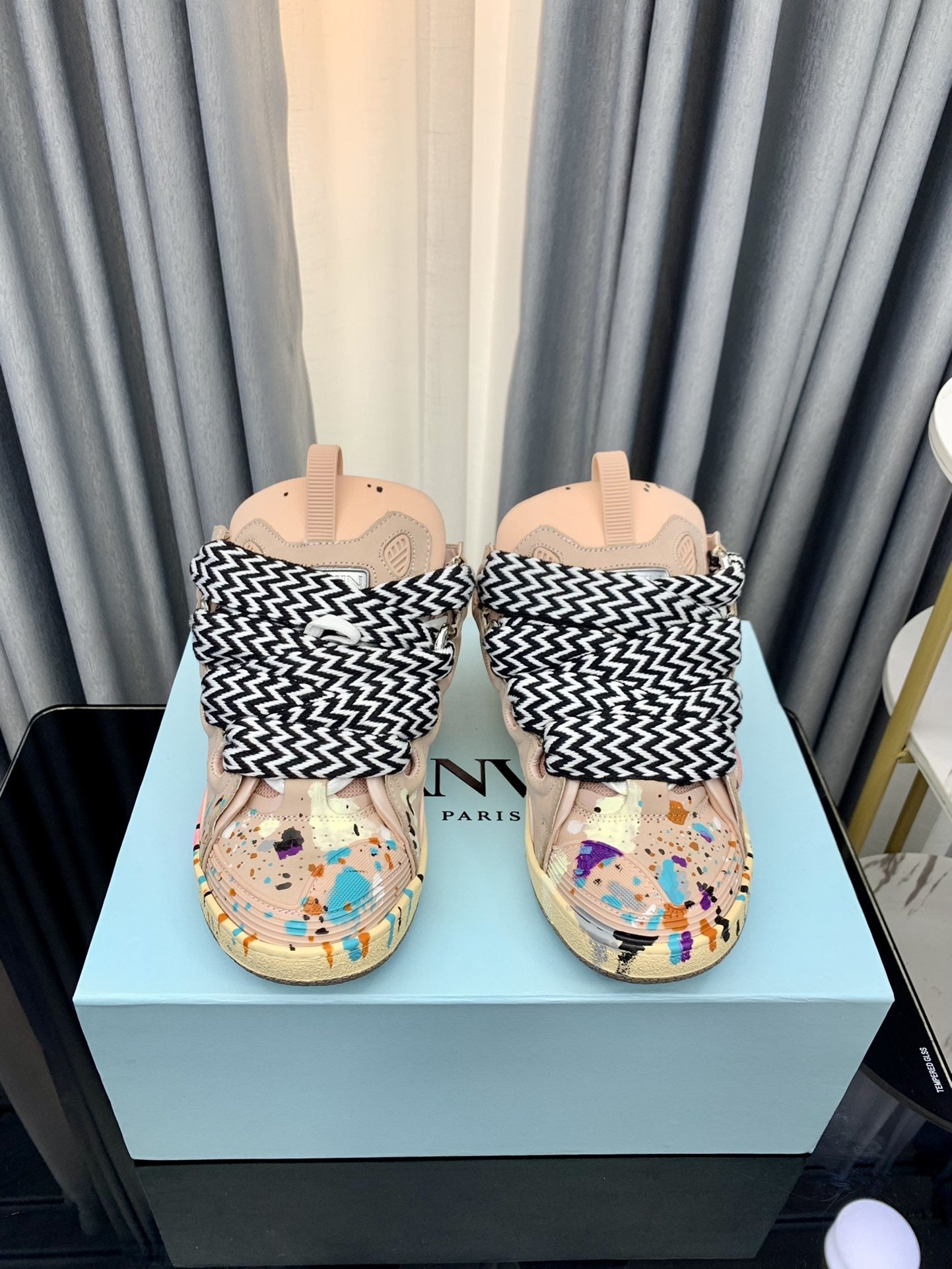 LANVIN & GALLERY DEPT. II CURB SNEAKERS