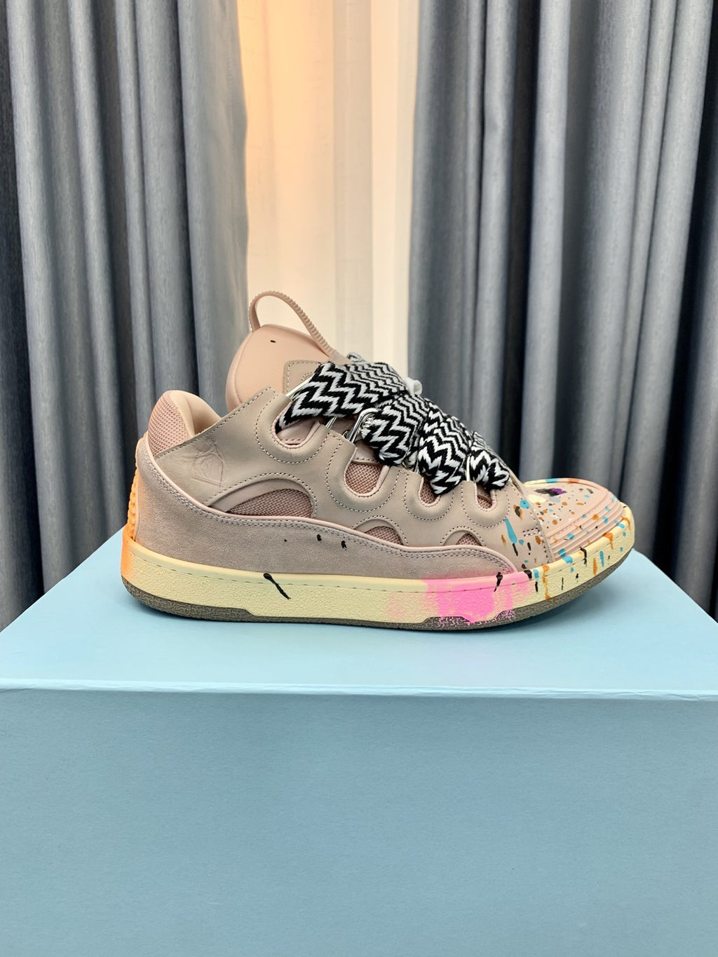 LANVIN & GALLERY DEPT. II CURB SNEAKERS