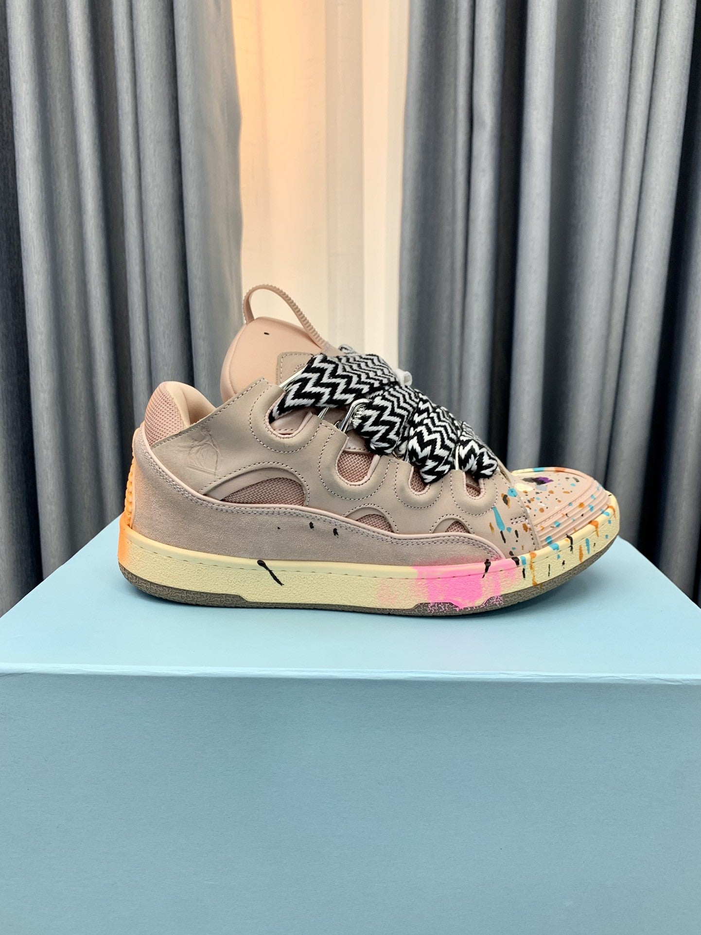 LANVIN & GALLERY DEPT. II CURB SNEAKERS