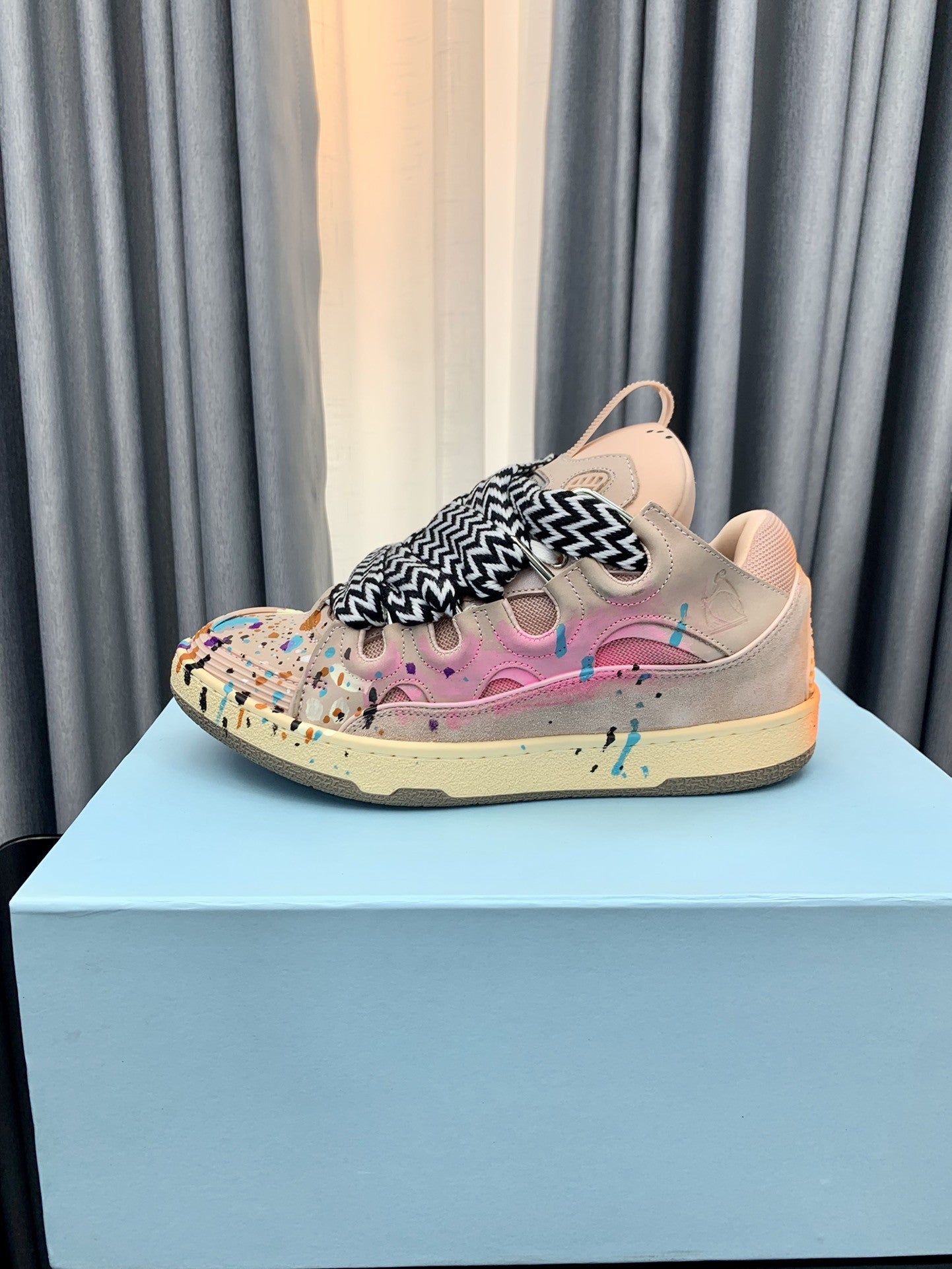 LANVIN & GALLERY DEPT. II CURB SNEAKERS